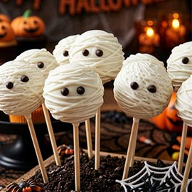 Mummy Cake Pops