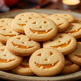 Jack-O-Lantern Cookies