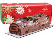 Chocolate Ganache Yule Log