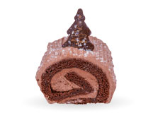 Chocolate Ganache Yule Log