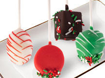 Raspberry Ganache Yule Log