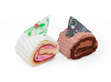 Chocolate Ganache Yule Log